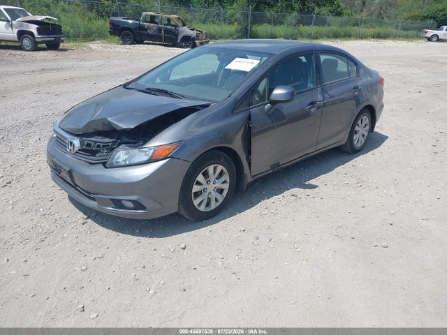 2012 Honda Civic Lx მანქანა იყიდება აუქციონზე, vin: 19XFB2E53CE020209, აუქციონის ნომერი: 45697538