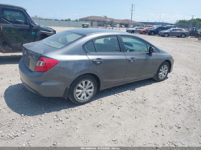 2012 Honda Civic Lx მანქანა იყიდება აუქციონზე, vin: 19XFB2E53CE020209, აუქციონის ნომერი: 45697538
