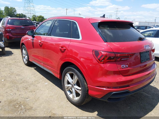 Aukcja sprzedaży 2024 Audi Q3 Premium 45 Tfsi S Line Quattro Tiptronic, vin: WA1DECF36R1107576, numer aukcji: 45697675