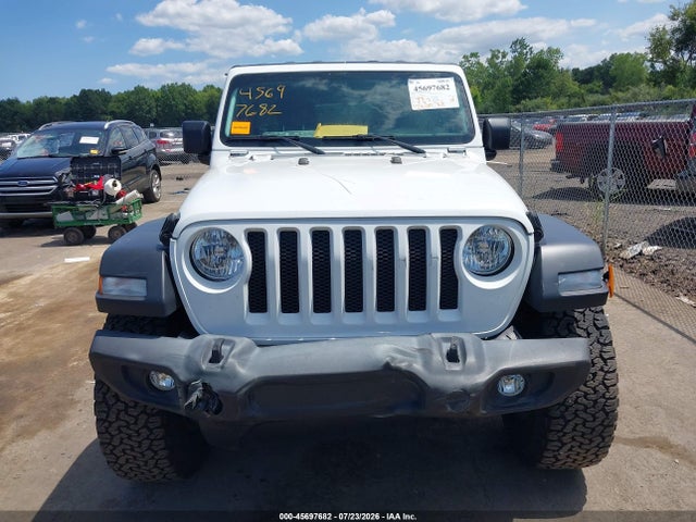 45697682 :رقم المزاد ، 1C4HJXDN3KW609288 vin ، 2019 Jeep Wrangler Unlimited Sport S 4x4 مزاد بيع