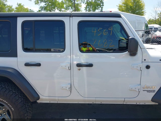 45697682 :رقم المزاد ، 1C4HJXDN3KW609288 vin ، 2019 Jeep Wrangler Unlimited Sport S 4x4 مزاد بيع