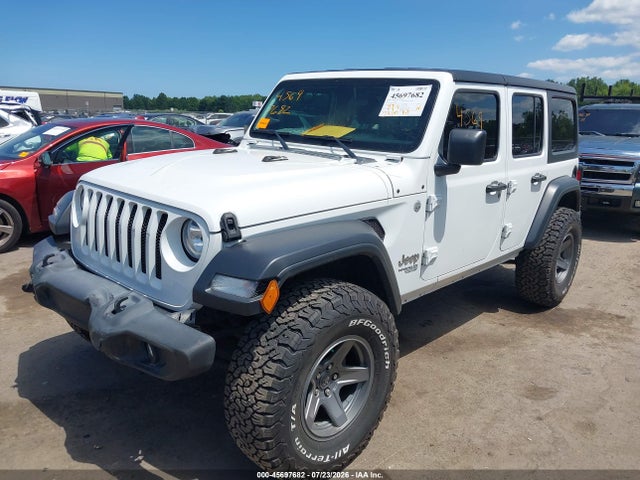 45697682 :رقم المزاد ، 1C4HJXDN3KW609288 vin ، 2019 Jeep Wrangler Unlimited Sport S 4x4 مزاد بيع