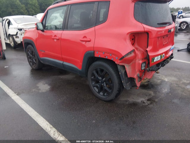 Продаж на аукціоні авто 2018 Jeep Renegade Altitude Fwd, vin: ZACCJABB1JPG69839, номер лоту: 45697720