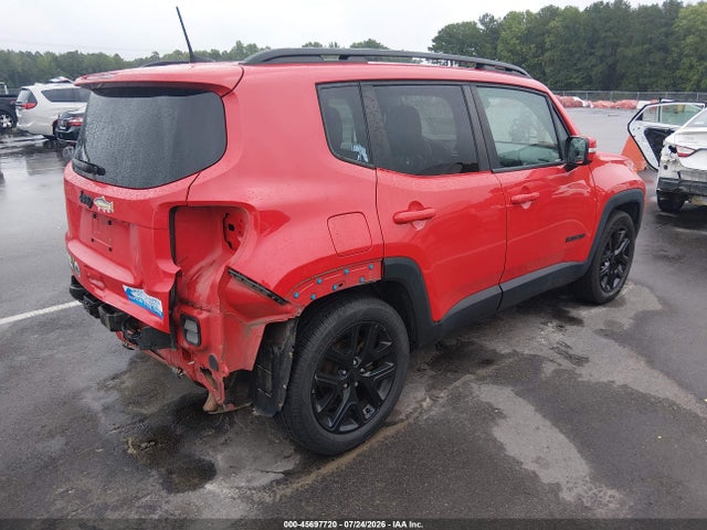 Продаж на аукціоні авто 2018 Jeep Renegade Altitude Fwd, vin: ZACCJABB1JPG69839, номер лоту: 45697720