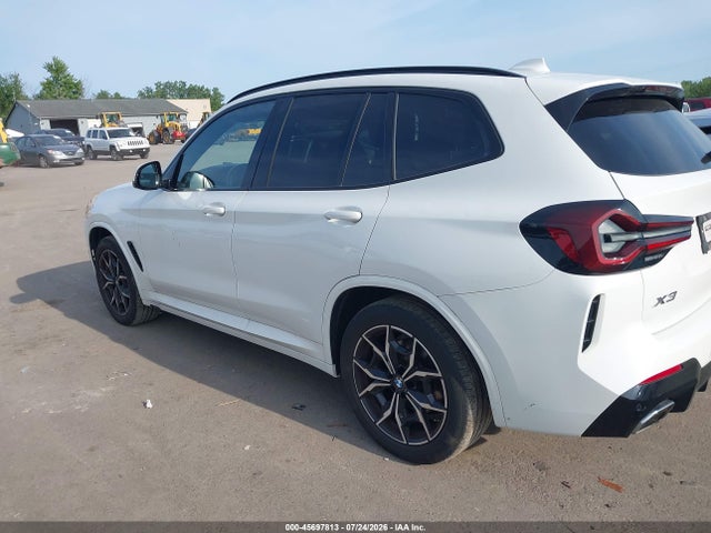 45697813 :رقم المزاد ، WBX57DP06NN176191 vin ، 2022 Bmw X3 Xdrive30i مزاد بيع
