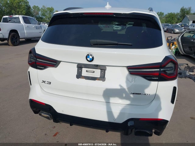 45697813 :رقم المزاد ، WBX57DP06NN176191 vin ، 2022 Bmw X3 Xdrive30i مزاد بيع