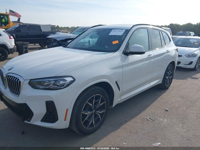 45697813 :رقم المزاد ، WBX57DP06NN176191 vin ، 2022 Bmw X3 Xdrive30i مزاد بيع