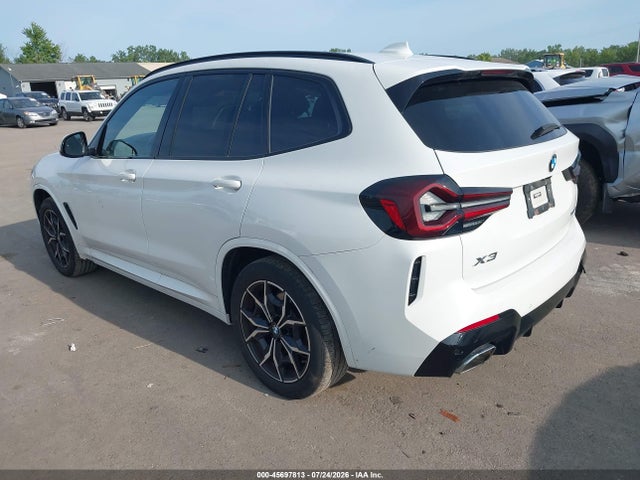 45697813 :رقم المزاد ، WBX57DP06NN176191 vin ، 2022 Bmw X3 Xdrive30i مزاد بيع