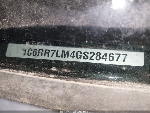 Aukcja sprzedaży 2016 Ram 1500 Slt, vin: 1C6RR7LM4GS284677, numer aukcji: 45697817