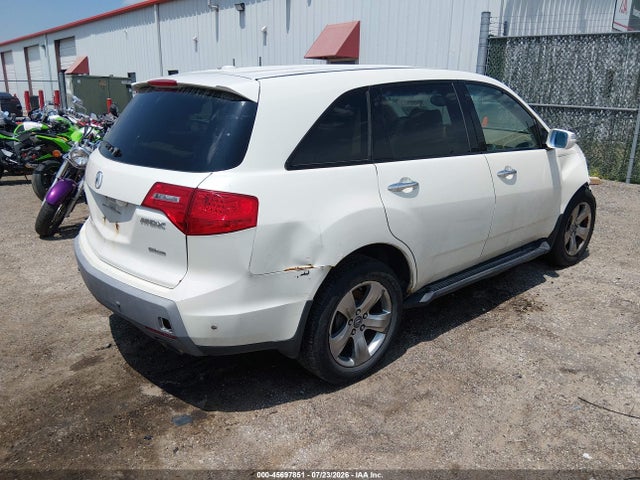 45697851 :رقم المزاد ، 2HNYD28537H544382 vin ، 2007 Acura Mdx Sport Package مزاد بيع
