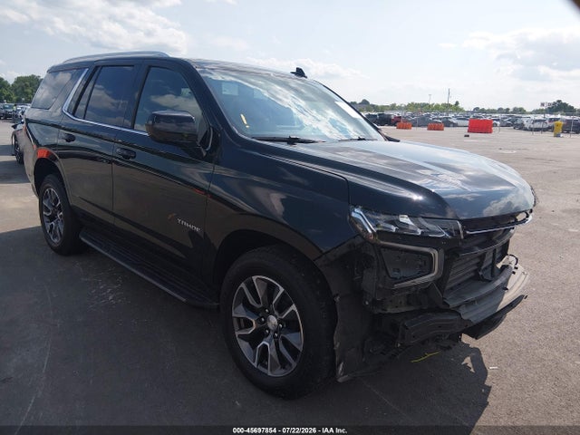 45697854 :رقم المزاد ، 1GNSKNKT0MR394566 vin ، 2021 Chevrolet Tahoe 4wd Lt مزاد بيع