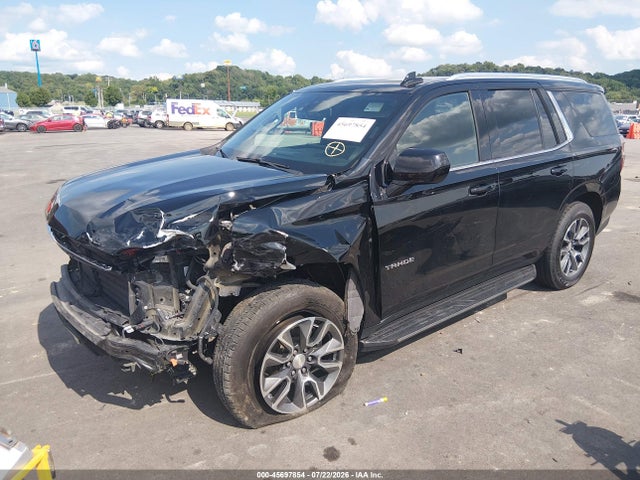 45697854 :رقم المزاد ، 1GNSKNKT0MR394566 vin ، 2021 Chevrolet Tahoe 4wd Lt مزاد بيع