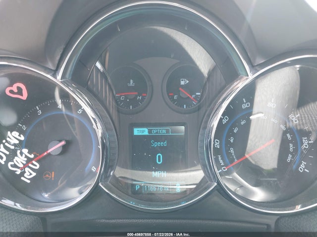 Продаж на аукціоні авто 2014 Chevrolet Cruze 1lt Auto, vin: 1G1PC5SBXE7453003, номер лоту: 45697858