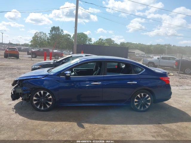 2017 Nissan Sentra Sr Turbo მანქანა იყიდება აუქციონზე, vin: 3N1CB7AP2HY303586, აუქციონის ნომერი: 45697874