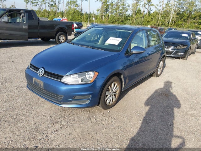 Продаж на аукціоні авто 2016 Volkswagen Golf Tsi S 4-door, vin: 3VW217AU9GM023457, номер лоту: 45697881