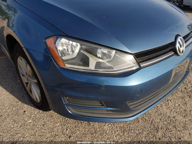 Продаж на аукціоні авто 2016 Volkswagen Golf Tsi S 4-door, vin: 3VW217AU9GM023457, номер лоту: 45697881