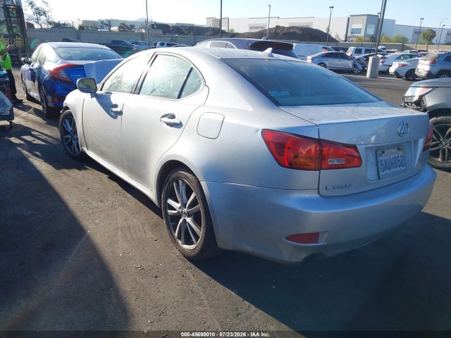 Продаж на аукціоні авто 2007 Lexus Is 250, vin: JTHBK262372027195, номер лоту: 45698010