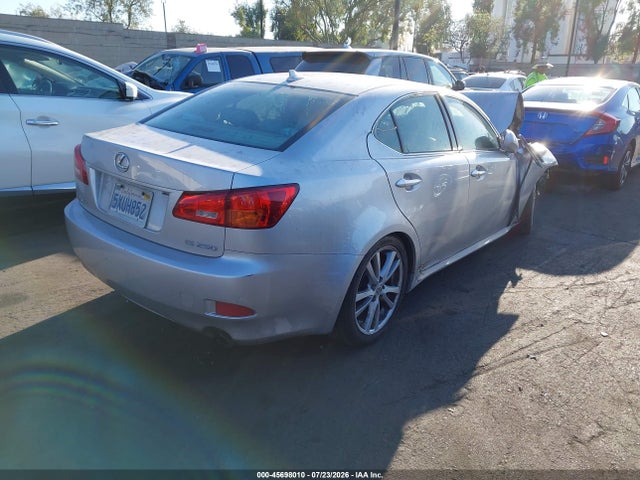Продаж на аукціоні авто 2007 Lexus Is 250, vin: JTHBK262372027195, номер лоту: 45698010