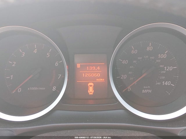 45698112 :رقم المزاد ، JA32U8FW6BU014759 vin ، 2011 Mitsubishi Lancer Gts مزاد بيع