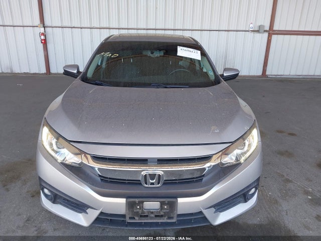 45698123 :رقم المزاد ، JHMFC1F74JX008458 vin ، 2018 Honda Civic Ex-l مزاد بيع