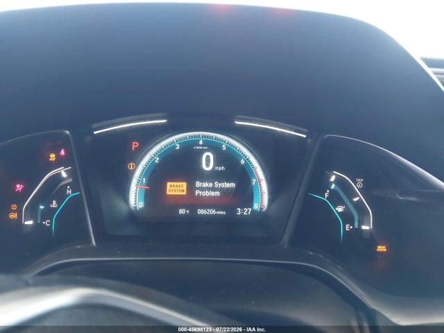 45698123 :رقم المزاد ، JHMFC1F74JX008458 vin ، 2018 Honda Civic Ex-l مزاد بيع