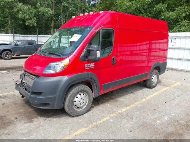 2020 Ram Promaster 2500 High Roof 136 Wb მანქანა იყიდება აუქციონზე, vin: 3C6TRVCG9LE124439, აუქციონის ნომერი: 45698133