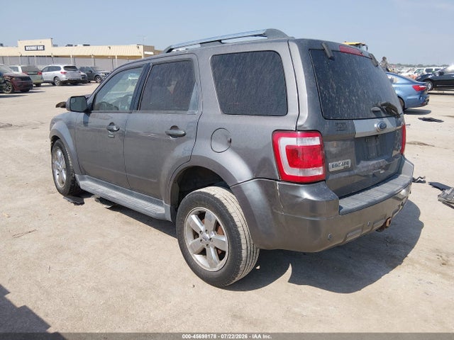 2012 Ford Escape Limited მანქანა იყიდება აუქციონზე, vin: 1FMCU0EG0CKB27133, აუქციონის ნომერი: 45698178