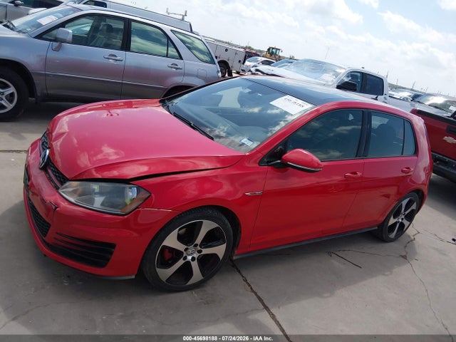 Продажа на аукционе авто 2015 Volkswagen Golf Gti 2.0t Se 4-door, vin: 3VW4T7AU6FM012403, номер лота: 45698188