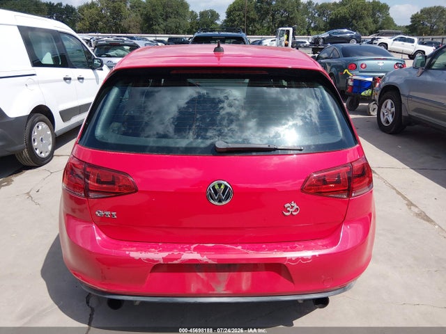 Продажа на аукционе авто 2015 Volkswagen Golf Gti 2.0t Se 4-door, vin: 3VW4T7AU6FM012403, номер лота: 45698188