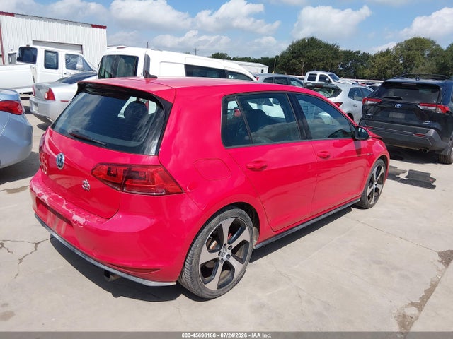 Продажа на аукционе авто 2015 Volkswagen Golf Gti 2.0t Se 4-door, vin: 3VW4T7AU6FM012403, номер лота: 45698188