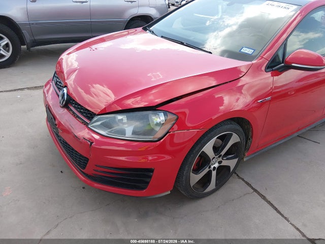 Продажа на аукционе авто 2015 Volkswagen Golf Gti 2.0t Se 4-door, vin: 3VW4T7AU6FM012403, номер лота: 45698188