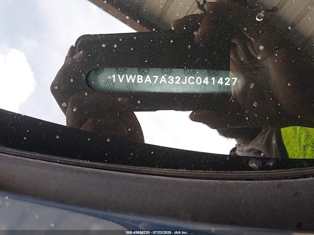 Aukcja sprzedaży 2018 Volkswagen Passat 2.0t Se, vin: 1VWBA7A32JC041427, numer aukcji: 45698220