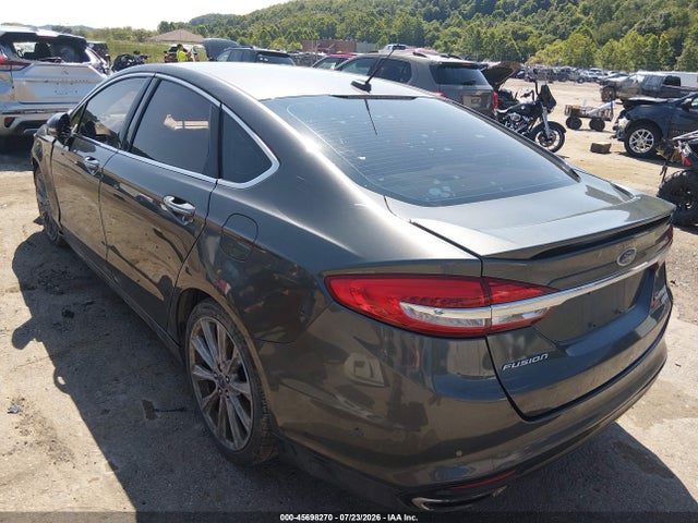 Aukcja sprzedaży 2017 Ford Fusion Platinum, vin: 3FA6P0K92HR266719, numer aukcji: 45698270