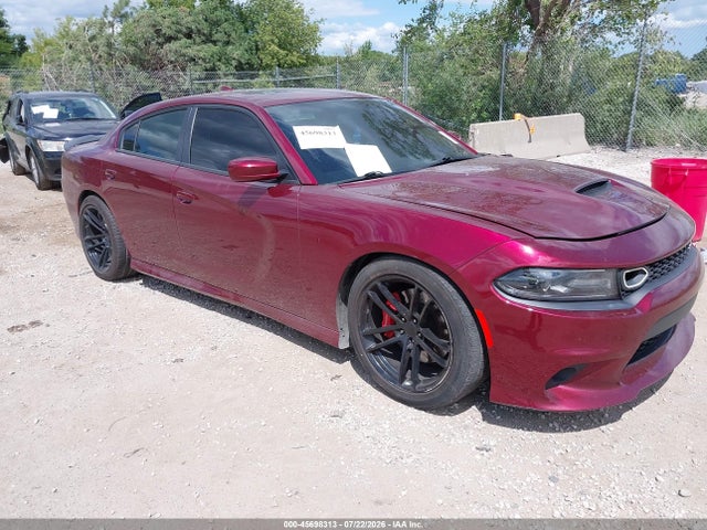 45698313 :رقم المزاد ، 2C3CDXGJ1KH647082 vin ، 2019 Dodge Charger Scat Pack Rwd مزاد بيع