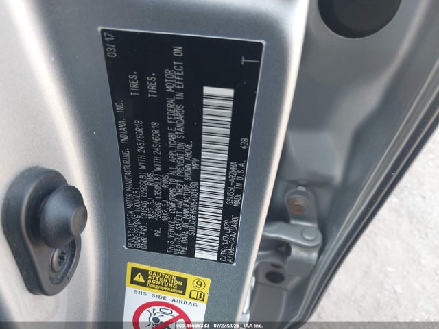 Продаж на аукціоні авто 2017 Toyota Highlander Xle, vin: 5TDJZRFH8HS400490, номер лоту: 45698333