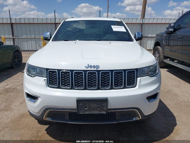 45698331 :رقم المزاد ، 1C4RJFBG1LC115369 vin ، 2020 Jeep Grand Cherokee Limited 4x4 مزاد بيع