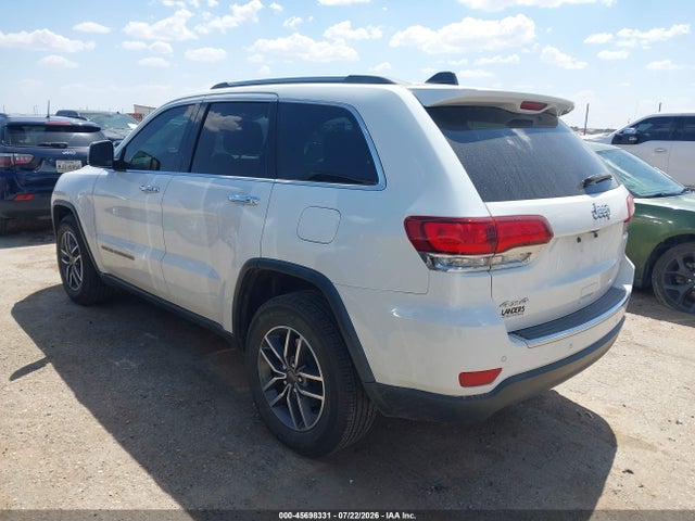 45698331 :رقم المزاد ، 1C4RJFBG1LC115369 vin ، 2020 Jeep Grand Cherokee Limited 4x4 مزاد بيع