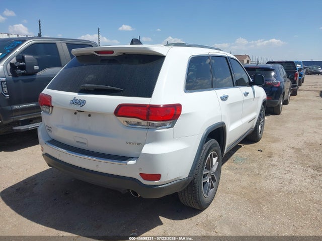 45698331 :رقم المزاد ، 1C4RJFBG1LC115369 vin ، 2020 Jeep Grand Cherokee Limited 4x4 مزاد بيع