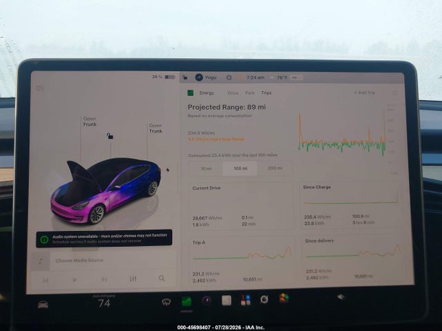 Tesla Model 3 Rear-wheel Drive 2023 5YJ3E1EA9PF662807 Image 7