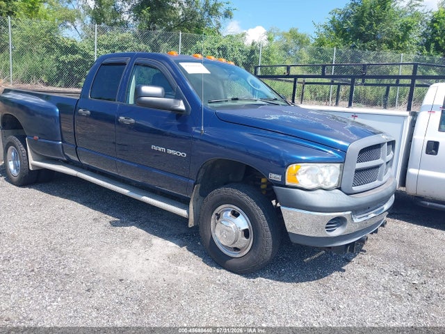 2003 Dodge Ram 3500 Slt/laramie/st მანქანა იყიდება აუქციონზე, vin: 3D7MU48D13G766216, აუქციონის ნომერი: 45698440