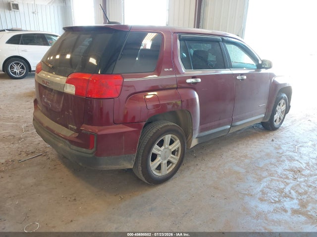 45698502 :رقم المزاد ، 2GKFLSEK6G6285879 vin ، 2016 Gmc Terrain Sle-1 مزاد بيع