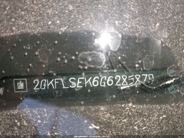 45698502 :رقم المزاد ، 2GKFLSEK6G6285879 vin ، 2016 Gmc Terrain Sle-1 مزاد بيع