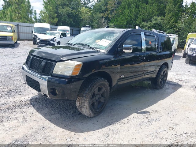 45698515 :رقم المزاد ، 5N1AA08B16N715075 vin ، 2006 Nissan Armada Se مزاد بيع
