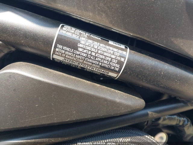 JH2SC87G2TK100408 Honda Cmx1100 D2