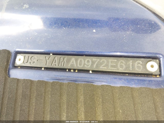 2016 Yamaha Vx Deluxe მანქანა იყიდება აუქციონზე, vin: YAMA0972E616, აუქციონის ნომერი: 45698528