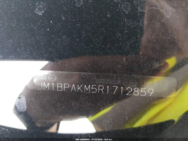 45698605 :رقم المزاد ، JM1BPAKM5R1712859 vin ، 2024 Mazda Mazda3 2.5 S Select Sport مزاد بيع
