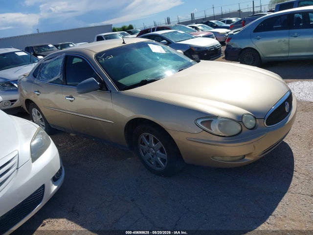 2005 Buick Lacrosse Cx მანქანა იყიდება აუქციონზე, vin: 2G4WC532051204316, აუქციონის ნომერი: 45698628