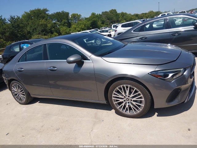 Aukcja sprzedaży 2025 Mercedes-benz Cla 250 Coupe 4matic, vin: W1K5J4HB8SN514691, numer aukcji: 45698650