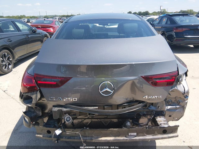 Aukcja sprzedaży 2025 Mercedes-benz Cla 250 Coupe 4matic, vin: W1K5J4HB8SN514691, numer aukcji: 45698650