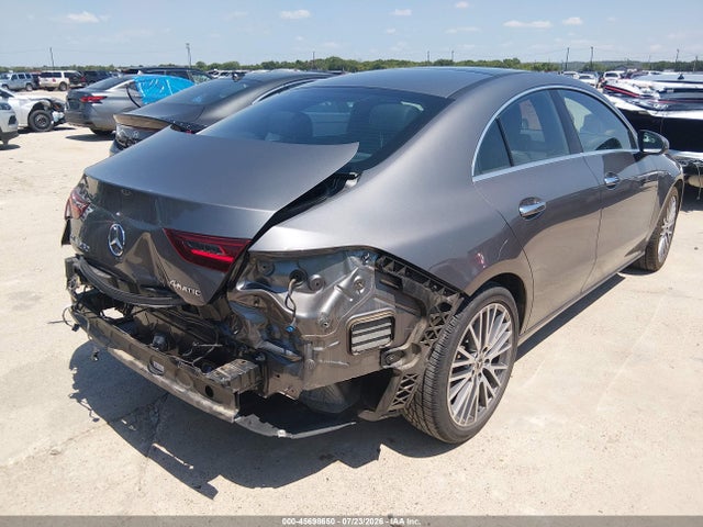 Aukcja sprzedaży 2025 Mercedes-benz Cla 250 Coupe 4matic, vin: W1K5J4HB8SN514691, numer aukcji: 45698650